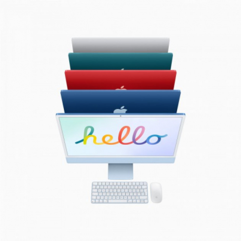 Комп'ютер Apple A2439 24" iMac Retina 4.5K / Apple M1 / Green (MJV83UA/A)