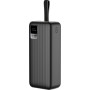 Батарея універсальна ColorWay 30 000 mAh PD/18W, QC3.0/22.5, Digital Display, Black (CW-PB300LPC5BK-PDD)