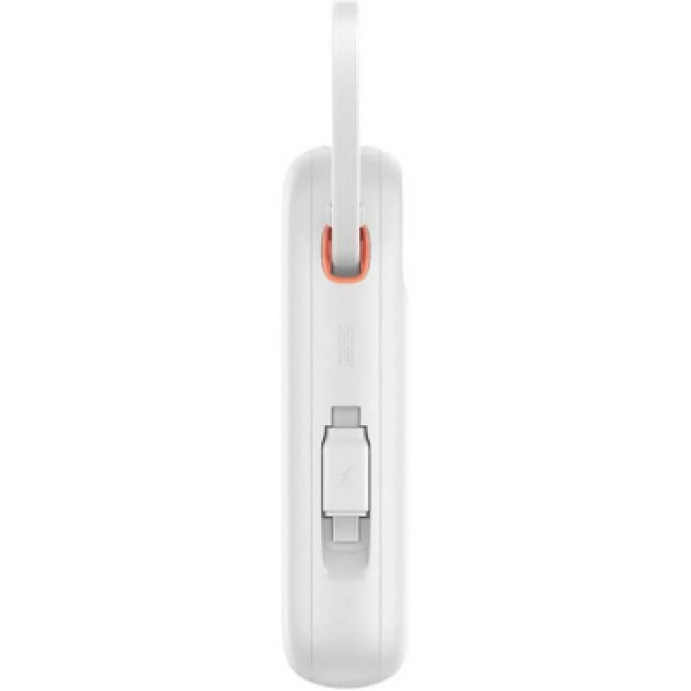 Батарея універсальна Baseus QPow2 20000mAh 30W, with 2*Type-C Cable, White (P10055009213-00)