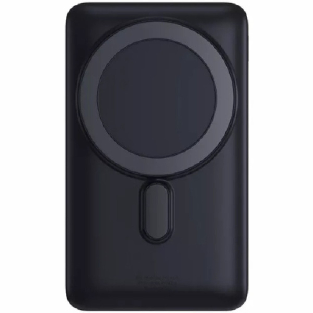 Батарея універсальна Baseus Magnetic Wireless Bracket 10000mAh 20W, PD QC/3.0, Qi + cabel 60W 0.5м, black (PPCX000003)