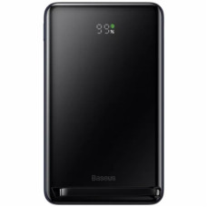 Батарея універсальна Baseus Magnetic Wireless Bracket 10000mAh 20W, PD QC/3.0, Qi + cabel 60W 0.5м, black (PPCX000003)