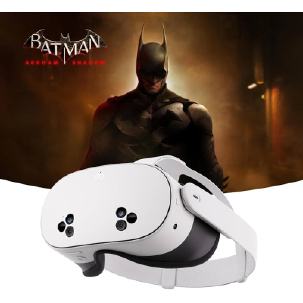 Окуляри віртуальної реальності Oculus Meta Quest 3S 128GB + (Batman, ArkhamShadow) VR Headset (MET-899-00579-01-W)