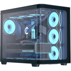 Корпус для ПК AeroCool P500C-G-BK-v1 Black (ACCM-PN01043.11)