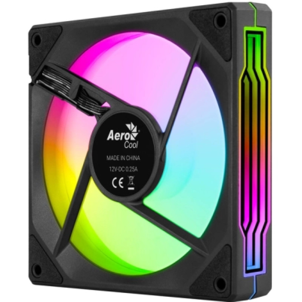 Кулер до корпусу AeroCool Phantom M-3 Reverse 12 PWM ARGB Black (ACF3-MR11227.11)