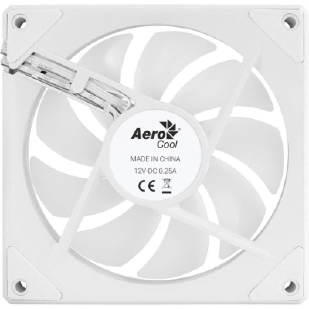 Кулер до корпусу AeroCool Phantom M-3 Reverse 12 PWM ARGB White (ACF3-MR11227.21)