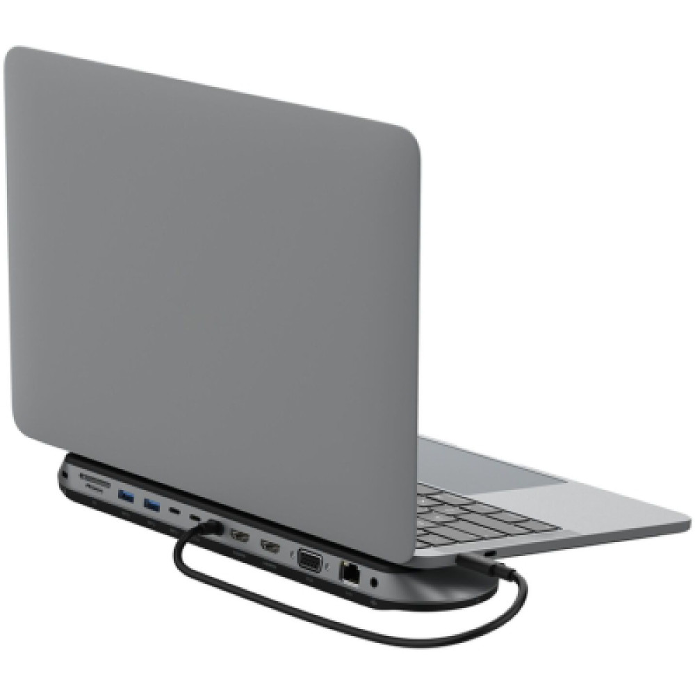 Концентратор Belkin USB-C 11in1 Multimedia Pro Dock (INC014BTSGY)