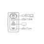 Зарядний пристрій AVerMedia GC313 CORE GO 100W 2хUSB-С 1хUSB-A 1xHDMI black (40AAGC313AWN)