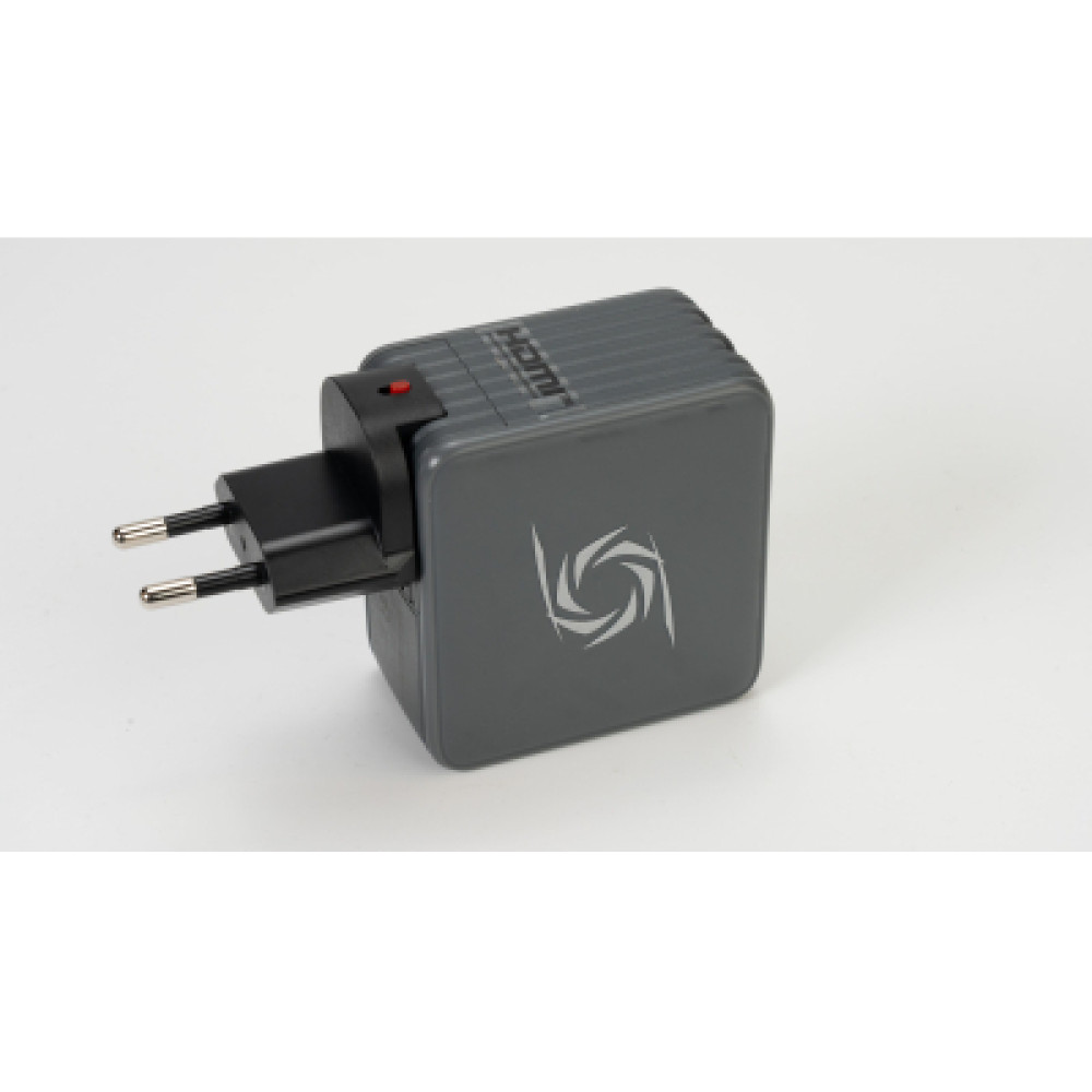 Зарядний пристрій AVerMedia GC313 CORE GO 100W 2хUSB-С 1хUSB-A 1xHDMI black (40AAGC313AWN)