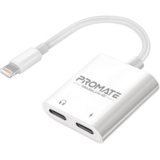 Адаптер Lightning to Lightning 12W + Lightning audio Promate (medialink-i2i)