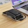 Батарея універсальна Acefast 20000mAh 67W PD/3.0, 20В/3.35A Type-C, USB-A, with cable, Li-ion M4 Black (6974316282723)