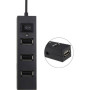 Концентратор Voltronic USB 3.0 to 4xUSB black (YT-HUB4-B)