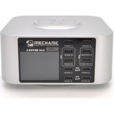 Зарядний пристрій MECHANIC 10xUSB-C PD + Wireless Charging 15W LED indication 300W black (X-Power Max)