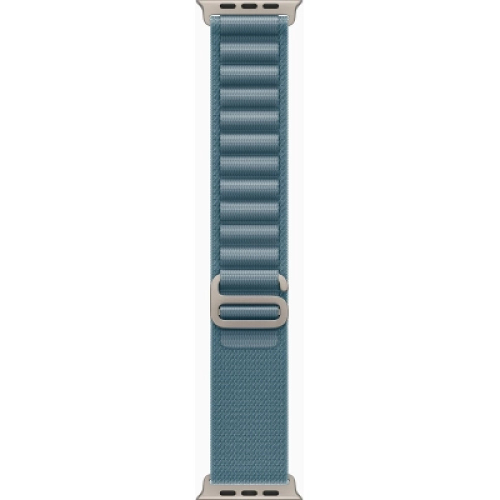 Смарт-годинник Apple Watch Ultra 3 GPS + Cellular 49mm Natural Titanium Case with Light Blue Alpine Loop - Large (MEWP4QP/A)