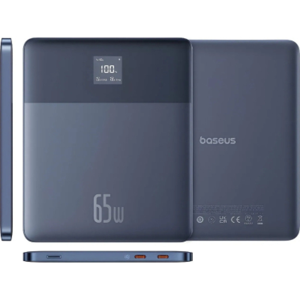 Батарея універсальна Baseus Blade2 Fast 12000mAh 65W, Blue (P10063801323-00)