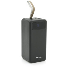 Батарея універсальна ACL 80000mAh, 4xUSB, 4 кабеля(USB/Micro/Type-C/Lighting), 1,4кг, Black (PW-94)