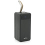 Батарея універсальна ACL 80000mAh, 4xUSB, 4 кабеля(USB/Micro/Type-C/Lighting), 1,4кг, Black (PW-94)