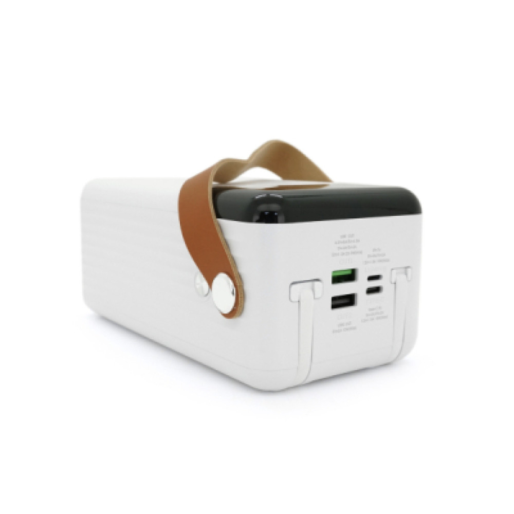 Батарея універсальна Remax 60000mAh, 22.5W, PD+QC, 2*USB+Type-C+Lightning, Black/White (RPP-565)