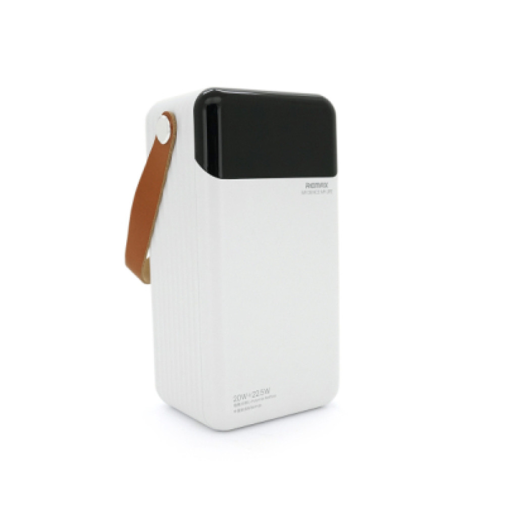 Батарея універсальна Remax 60000mAh, 22.5W, PD+QC, 2*USB+Type-C+Lightning, Black/White (RPP-565)