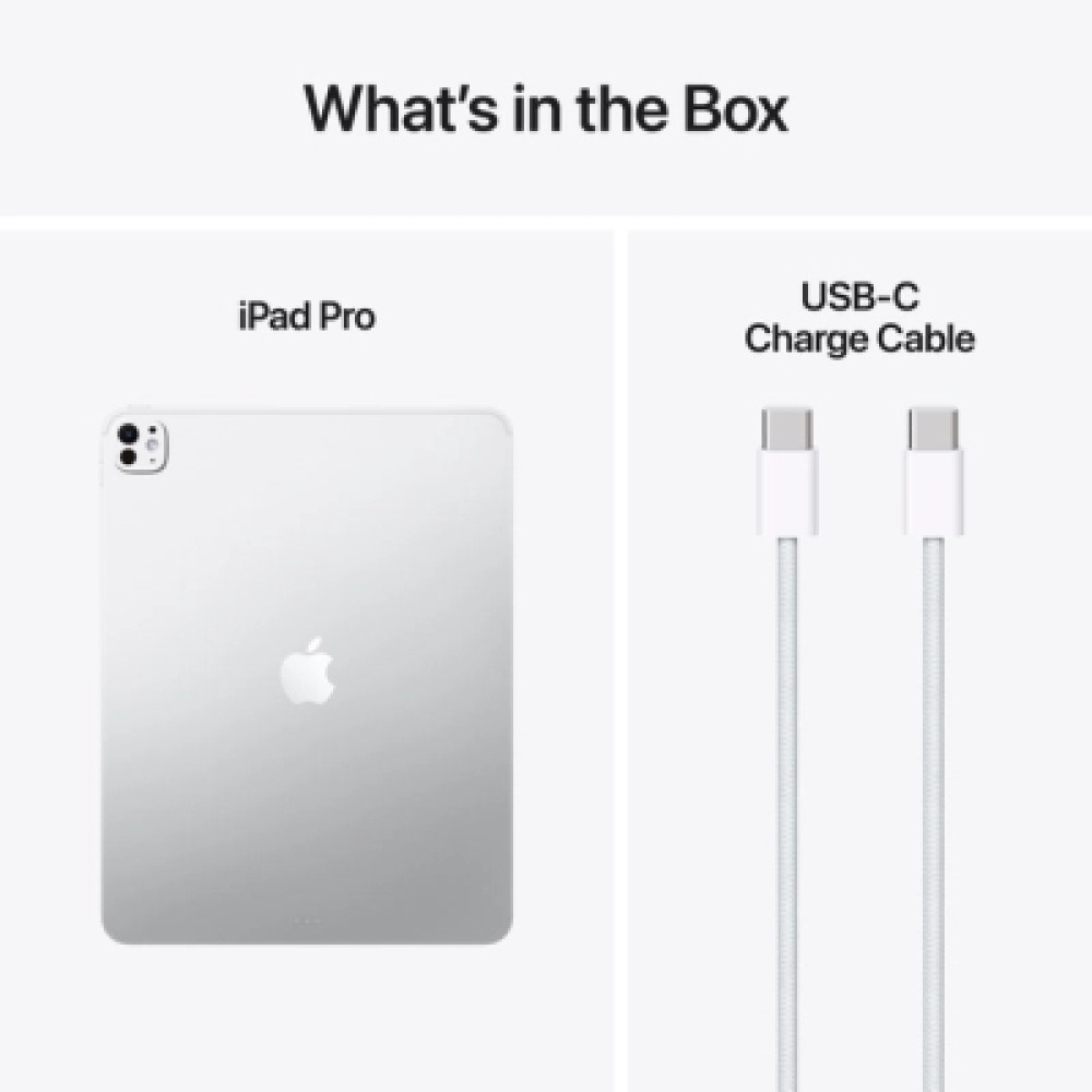 Планшет Apple iPad Pro 11" M5 Wi‑Fi 1TB with standard glass - Silver (MDWQ4TY/A)