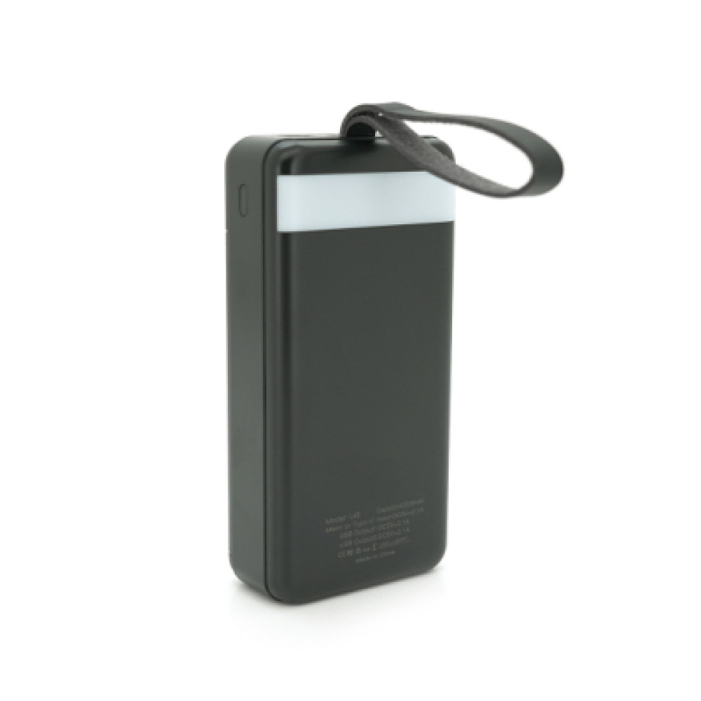 Батарея універсальна LIONPATTON 40000mAh, QC3.0, MicroUSB, Type-C, Lighting, USB, Black (L45 / 38067)