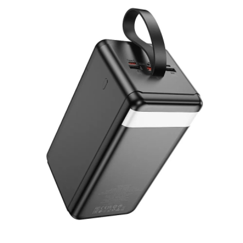 Батарея універсальна HOCO 90000mAh Element PD/20W, QC/FCP/SCP/AFC/22.5W, LCD, LED Lamp Black (J123D / 714778)