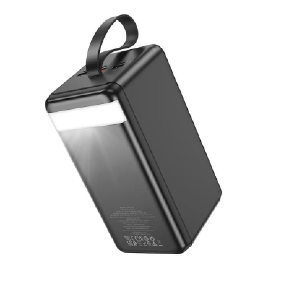Батарея універсальна HOCO 90000mAh Element PD/20W, QC/FCP/SCP/AFC/22.5W, LCD, LED Lamp Black (J123D / 714778)
