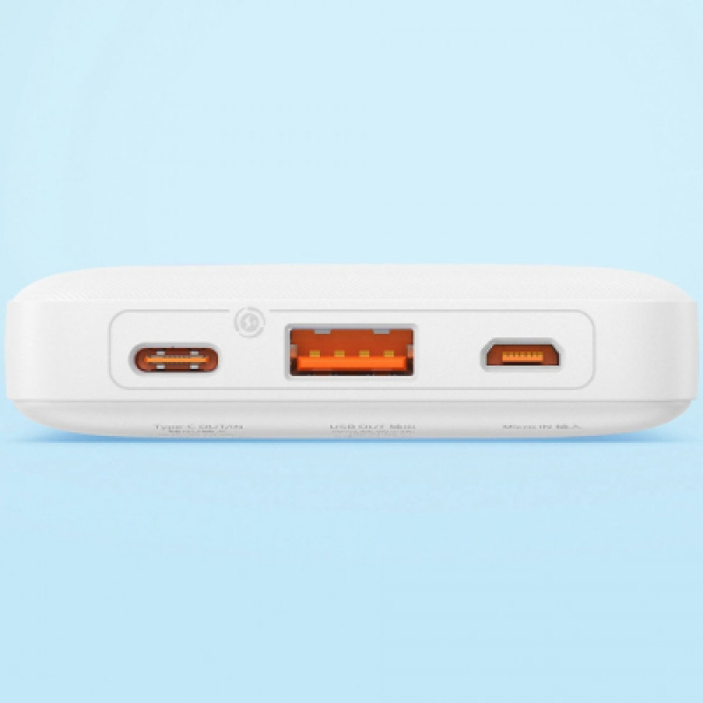 Батарея універсальна Baseus 10000mAh Airpow 20W, PD, QC, White (PPQD090002)