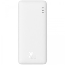 Батарея універсальна Baseus 10000mAh Airpow 20W, PD, QC, White (PPQD090002)