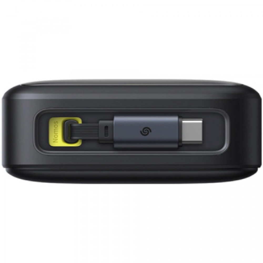 Батарея універсальна Baseus 20000mAh Free2Pull 65W PD, built-in USB-C cable, Black (P10073700123-00)