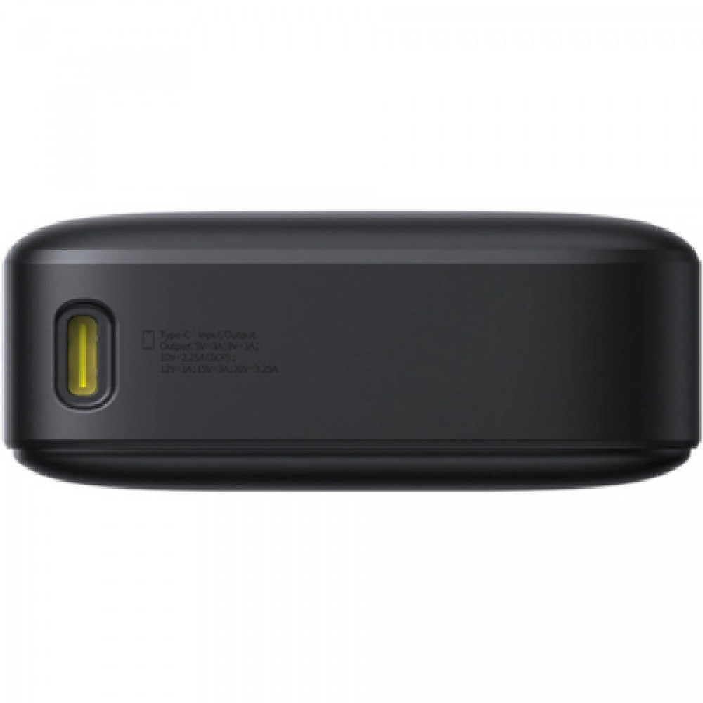 Батарея універсальна Baseus 20000mAh Free2Pull 65W PD, built-in USB-C cable, Black (P10073700123-00)