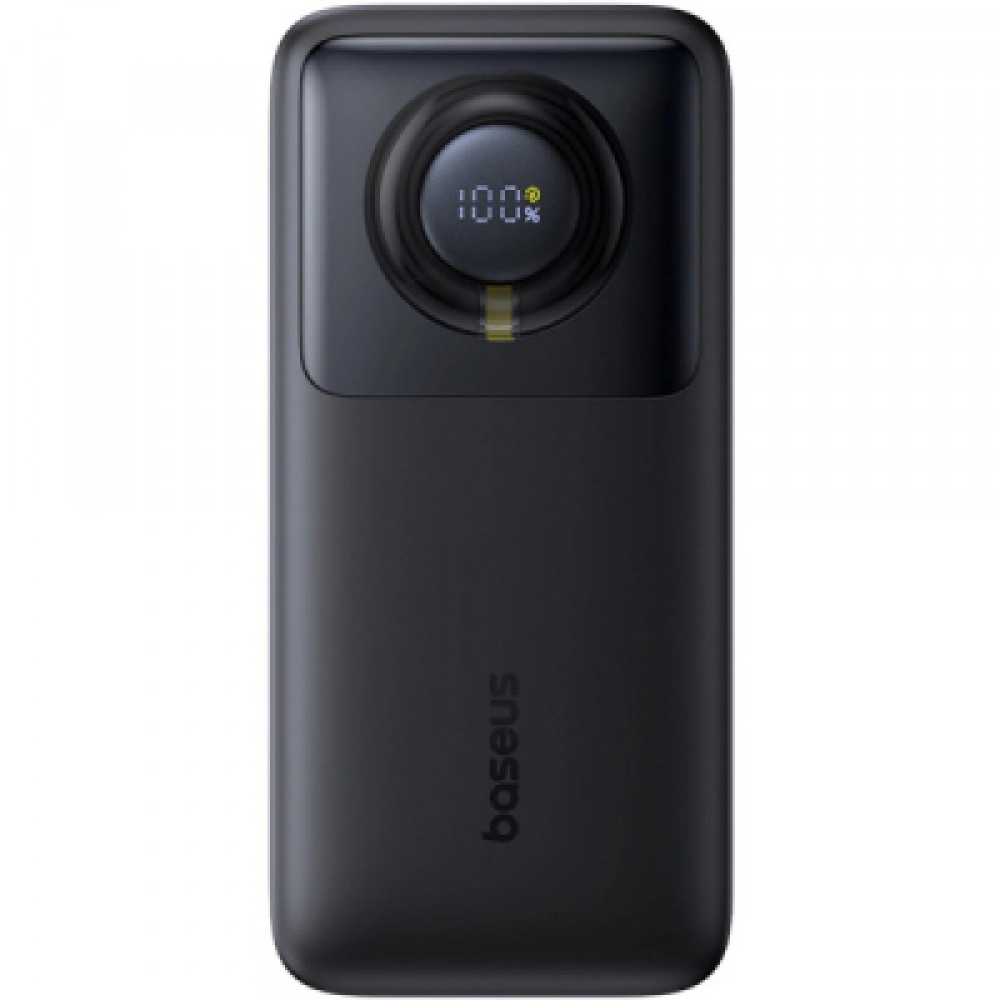 Батарея універсальна Baseus 20000mAh Free2Pull 65W PD, built-in USB-C cable, Black (P10073700123-00)