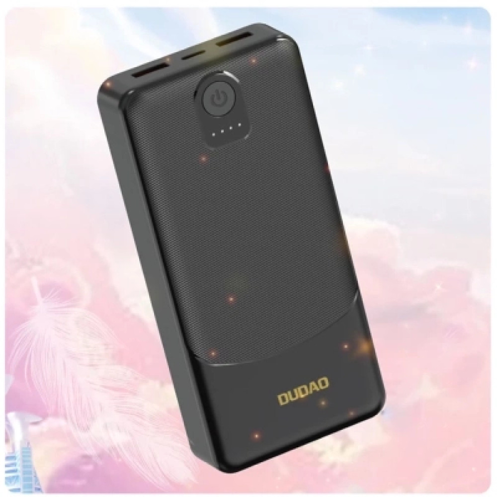 Батарея універсальна Dudao K10Pro 20000mAh 10W Black (6976625333974)