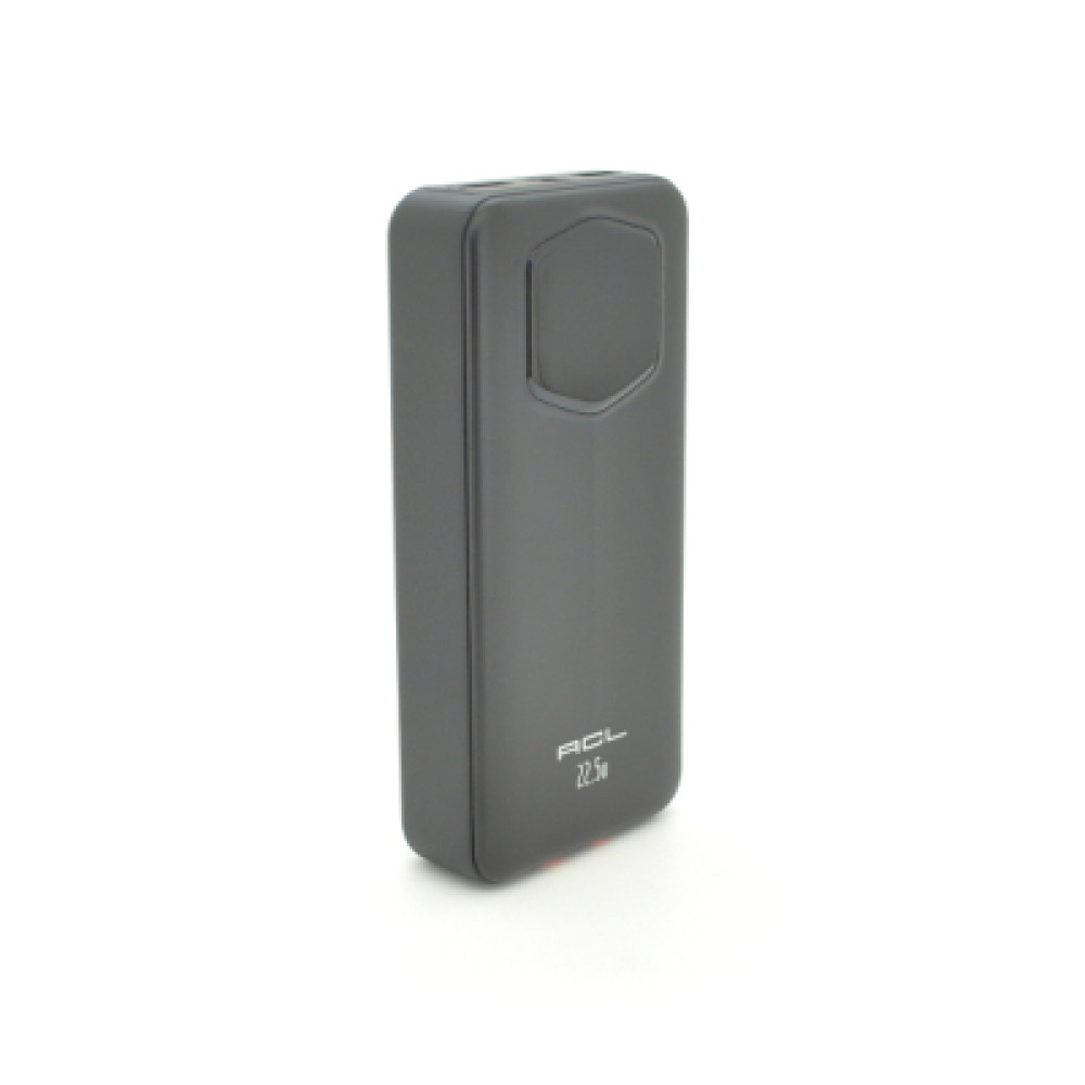 Батарея універсальна ACL 20000mAh, 22.5W, Type-C, Lighting, Black (PW-140B)