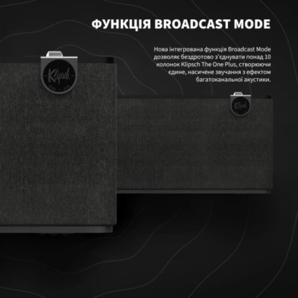 Акустична система Klipsch The One Plus Matt Black (1071959)