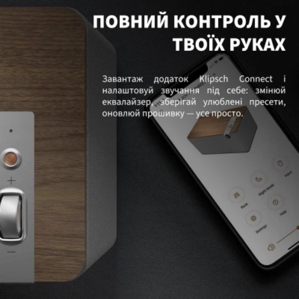 Акустична система Klipsch The Three Plus Matt Black (1071962)