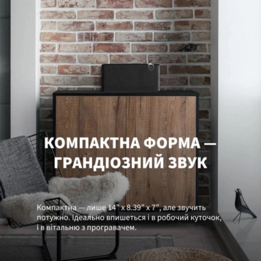 Акустична система Klipsch The Three Plus Matt Black (1071962)