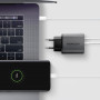 Зарядний пристрій AXAGON 1xUSB-C PD67W + 1xUSB QC4+ PPS gray (ACU-PQ67)