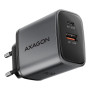 Зарядний пристрій AXAGON 1xUSB-C PD67W + 1xUSB QC4+ PPS gray (ACU-PQ67)