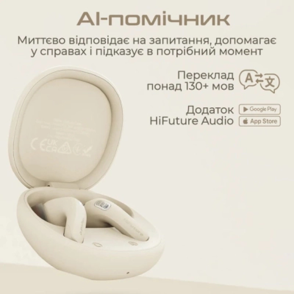 Навушники HiFuture FlyBuds4 AI Hot Pink (flybuds4-ai.hotpink)