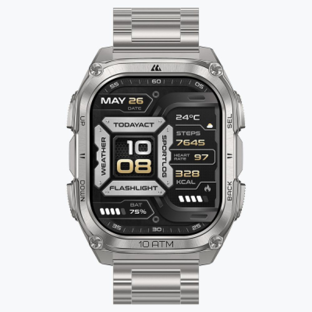 Смарт-годинник KOSPET TANK M4SE SILVER (6978602500638)