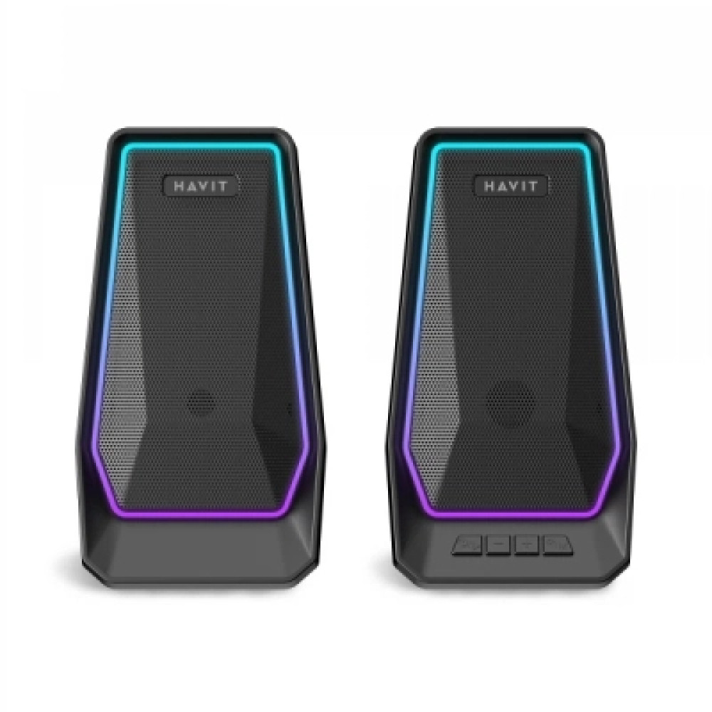Акустична система Havit SK769BT 10W RGB USB Black (6939119050139)