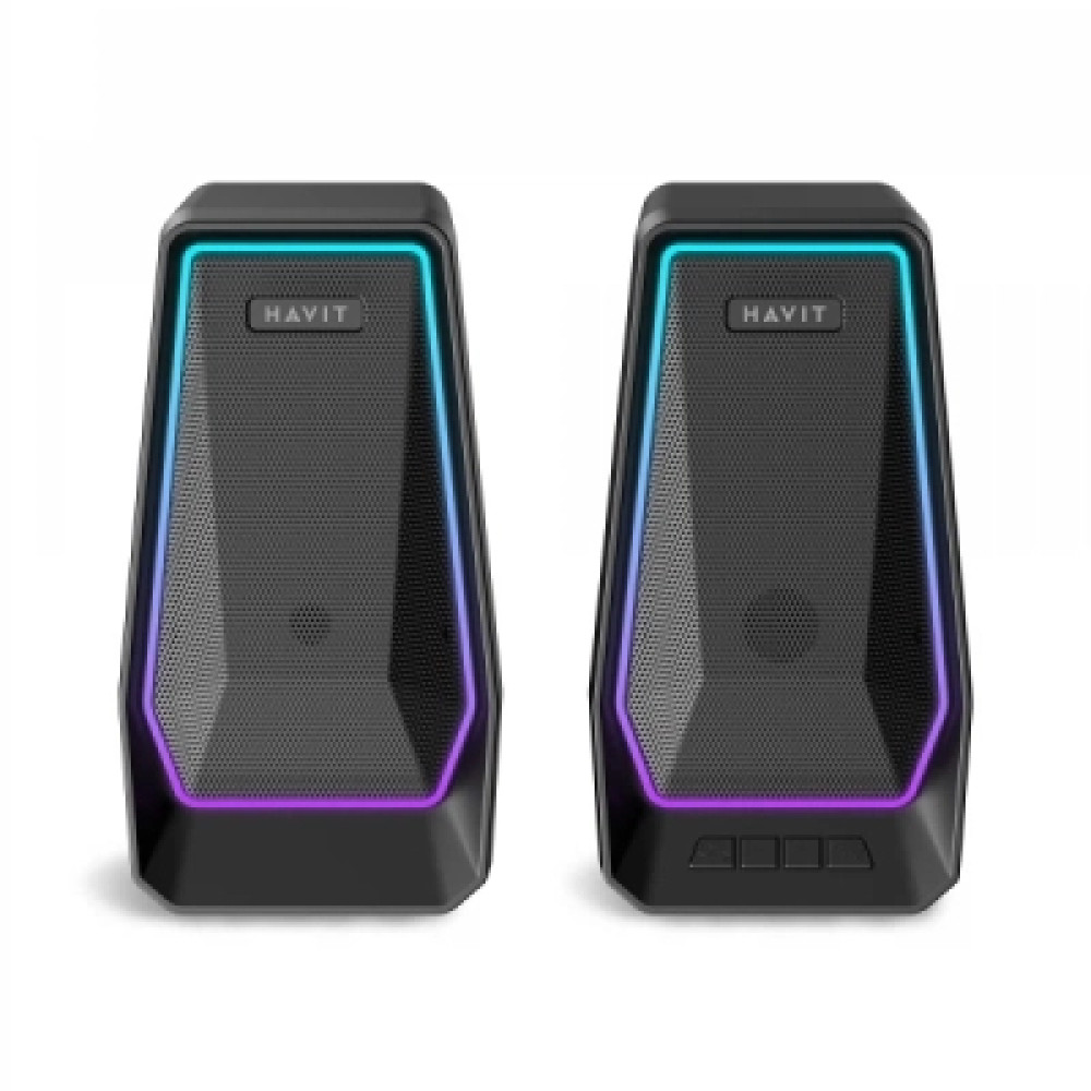 Акустична система Havit SK769BT 10W RGB USB Black (6939119050139)