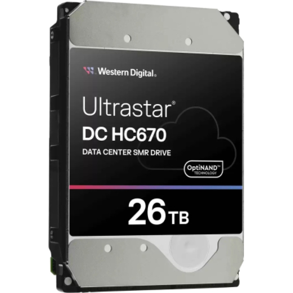 Жорсткий диск 3.5" 26TB Ultrastar DC HC670 WD (0F61452 / WSH722626ALN607)