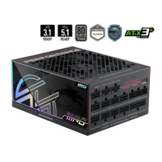 Блок живлення MSI 1600W (MPG AI1600TS PCIE5)