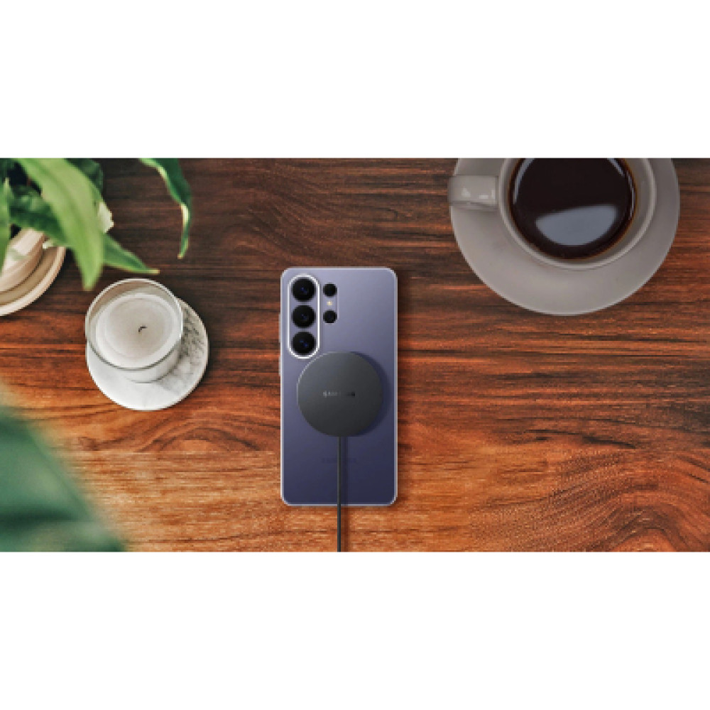 Зарядний пристрій Samsung Magnetic Wireless Qi2.2 25W 1.5m + Adapter USB-C PD45W dark gray (EP-P2900TBEGWW)