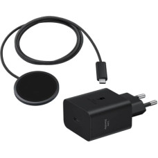 Зарядний пристрій Samsung Magnetic Wireless Qi2.2 25W 1.5m + Adapter USB-C PD45W dark gray (EP-P2900TBEGWW) Зарядний пристрій Samsung Magnetic Wireless Qi2.2 25W 1.5m + Adapter USB-C PD45W dark gray (EP-P2900TBEGWW)