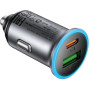 Зарядний пристрій Acefast 1xUSB-C PD65W + 1xUSB black (6974316284963)