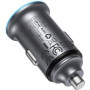 Зарядний пристрій Acefast 1xUSB-C PD65W + 1xUSB black (6974316284963)