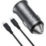 Зарядний пристрій Acefast 1xUSB-C PD95W + 1xUSB gray (6974316285304)