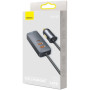 Зарядний пристрій Baseus 2xUSB-C + 2xUSB 120W + extension cord gray (CCBT-A0G)